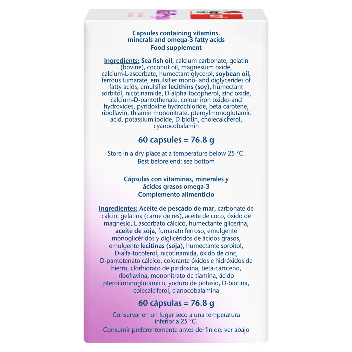 Doppelherz aktiv Vital Pregna  Vista lateral derecha