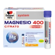 Doppelherz system MAGNESIO 400 LIQUIDO Vista frontal