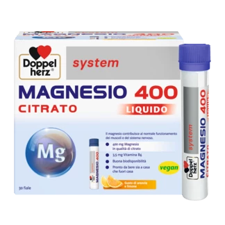 Doppelherz system MAGNESIO 400 LIQUIDO Vista frontal