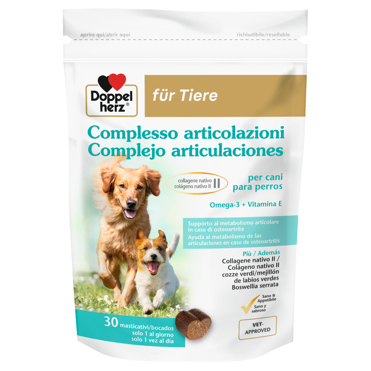 Complejo articulaciones para perros