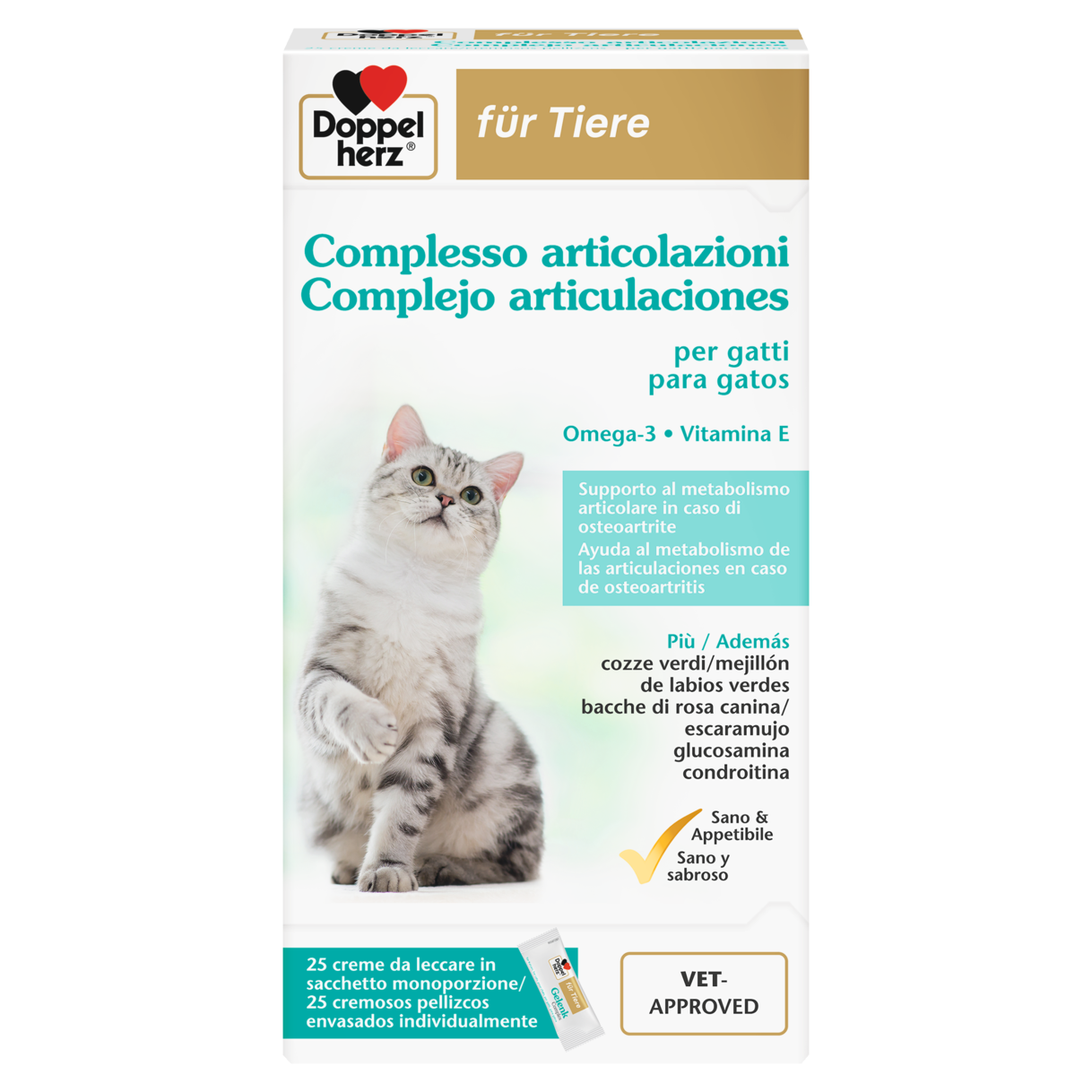 Complejo articulaciones para gatos