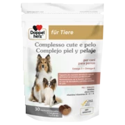 Doppelherz para animales Complejo piel y pelaje para perros Vista frontal